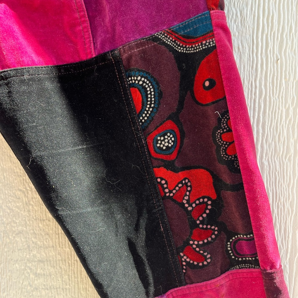 1996 Calvin Klein Patchwork Pants - image 4